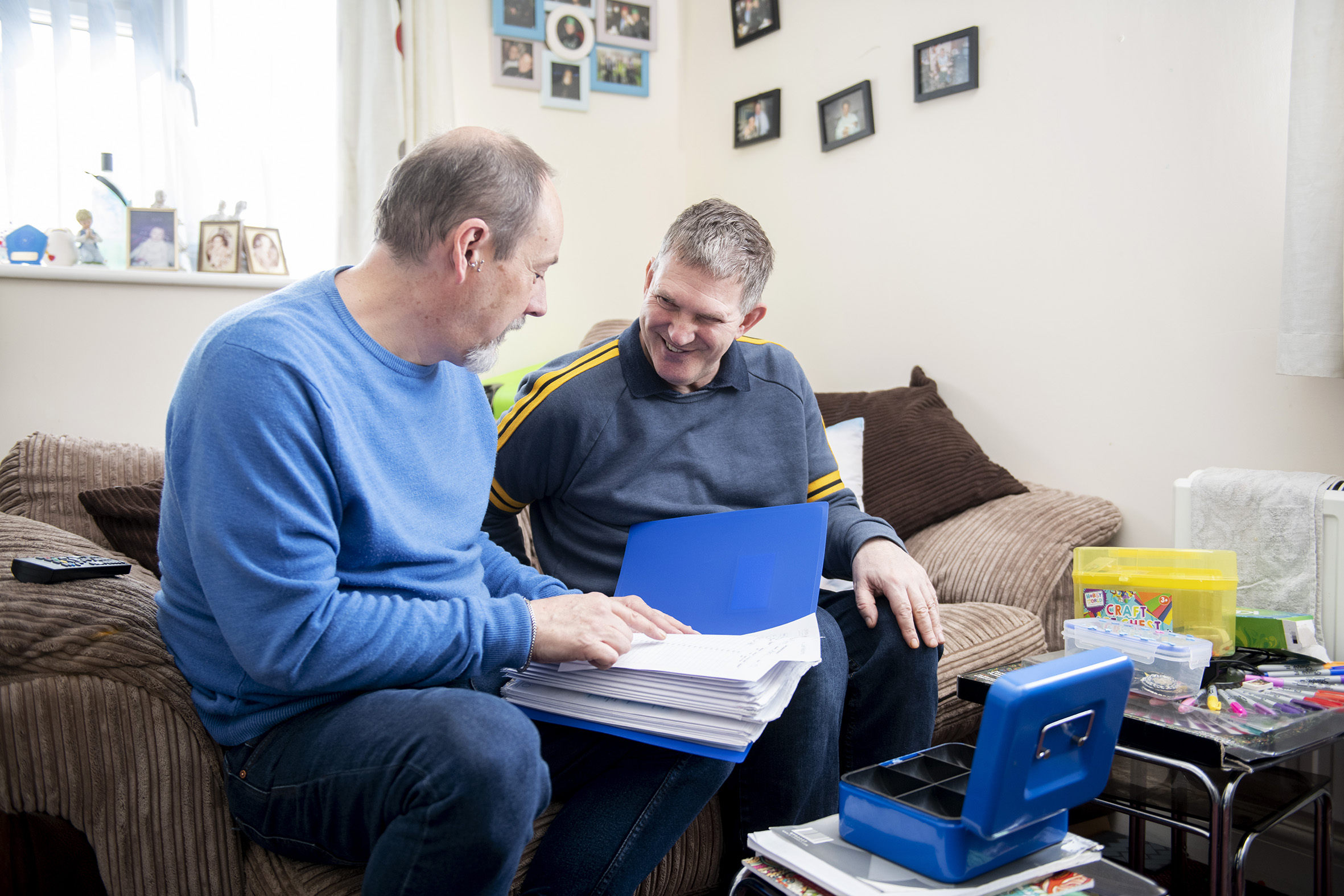 ProviderPlus 365 care team supporting a client at home
