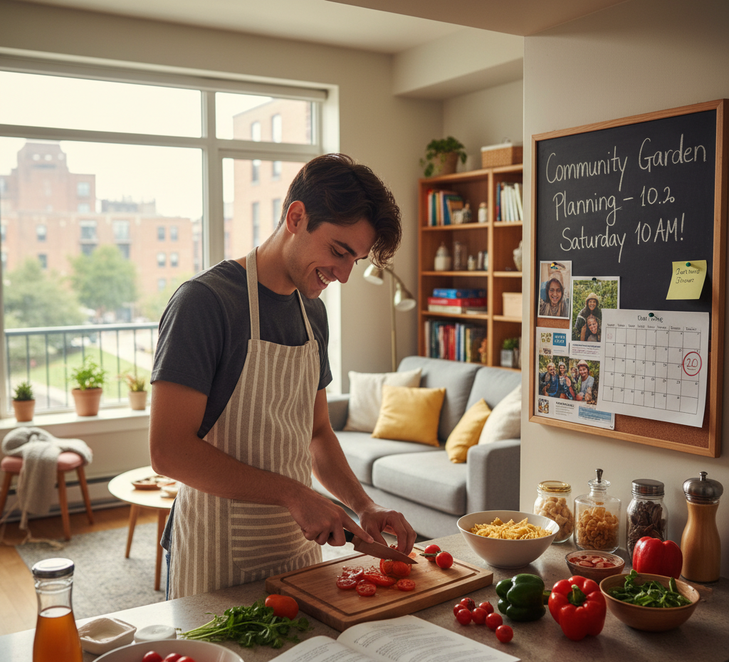 Supported living building independent life skills and community participation